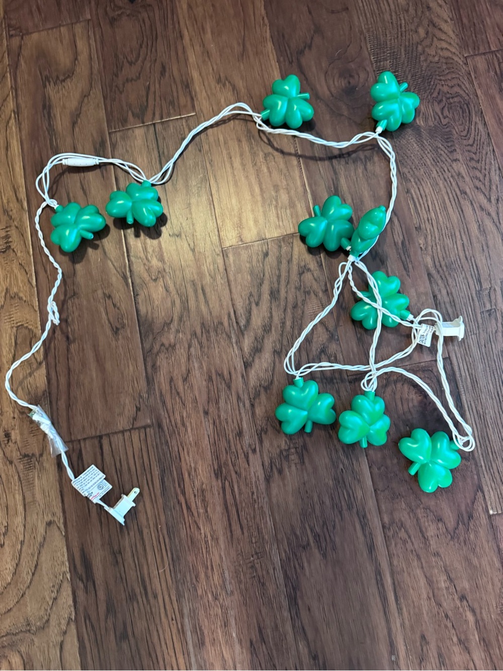 St Patrick’s lights